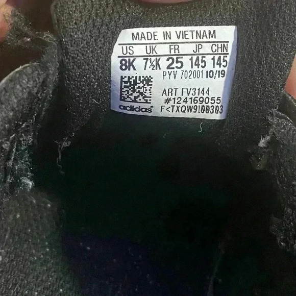 Adidas SuperStar Girls Black Sneakers - Picture 6 of 6